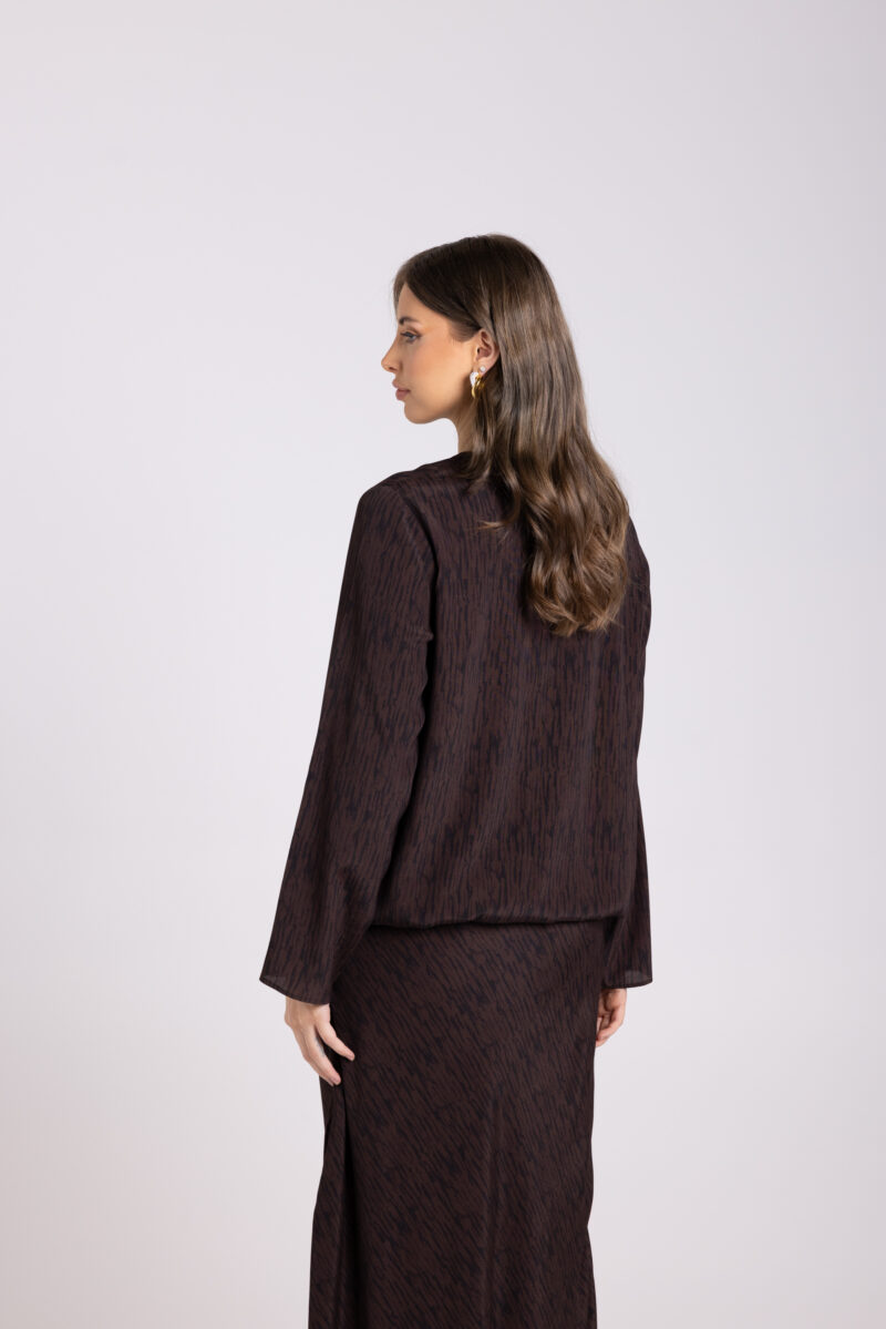 Two T's Bark Print Top - Image 2