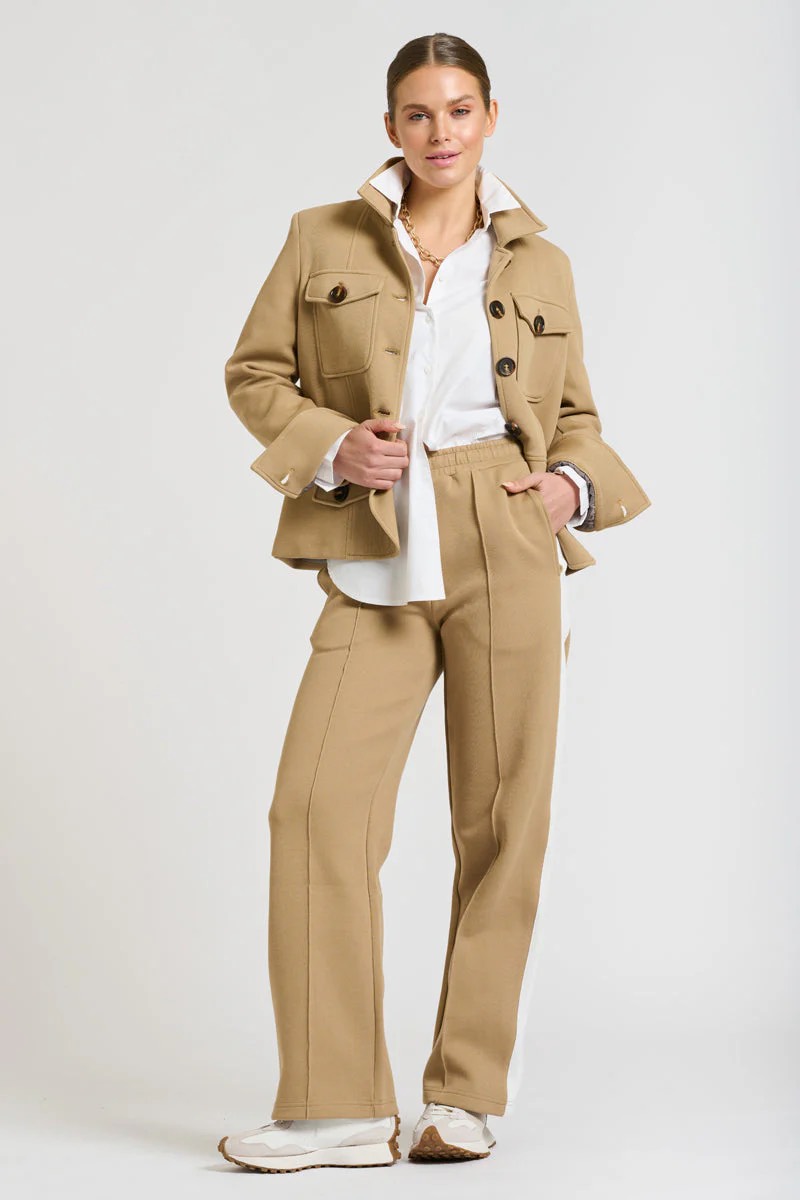 Shirty Lola Pants - Caramel & Ivory - Image 3