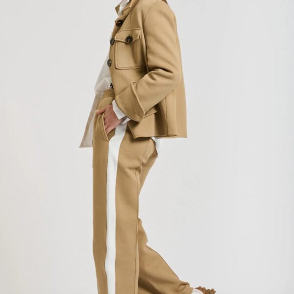 Shirty Lola Pants - Caramel & Ivory