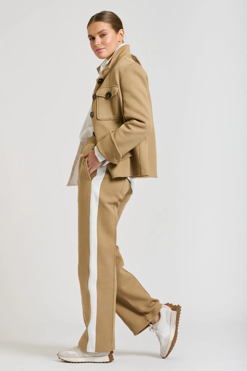 Shirty Lola Pants - Caramel & Ivory