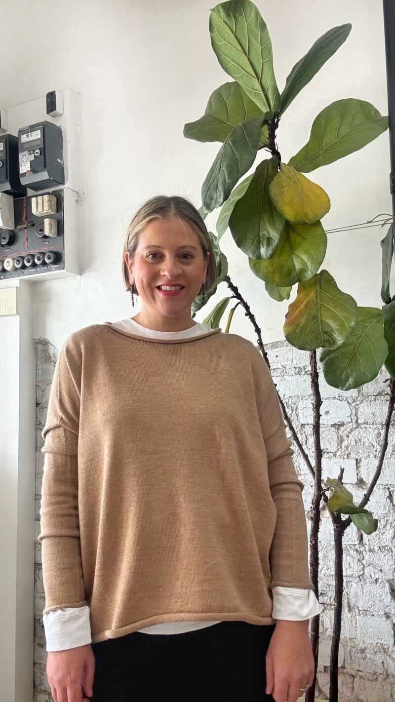 The Knit Studio Curled Edge Merino Jumper