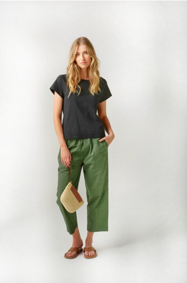 Cloth + Paper + Scissors Fairway Green Pants