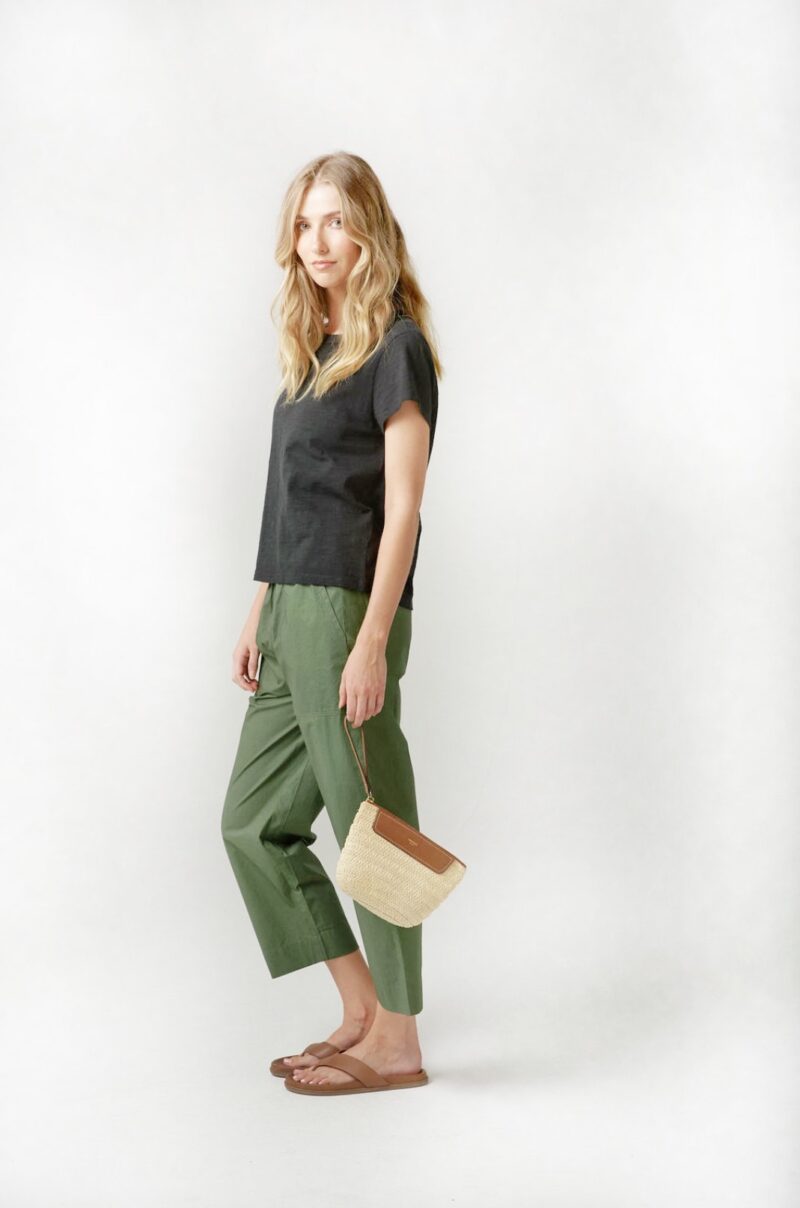Cloth + Paper + Scissors Fairway Green Pants - Image 3