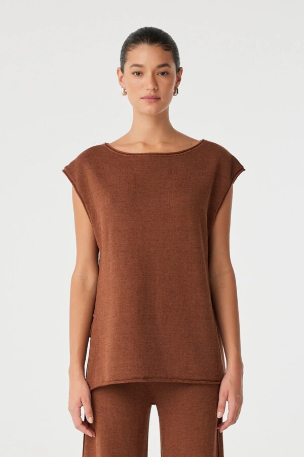 Arcaa Movement Poppy Tie Side Top