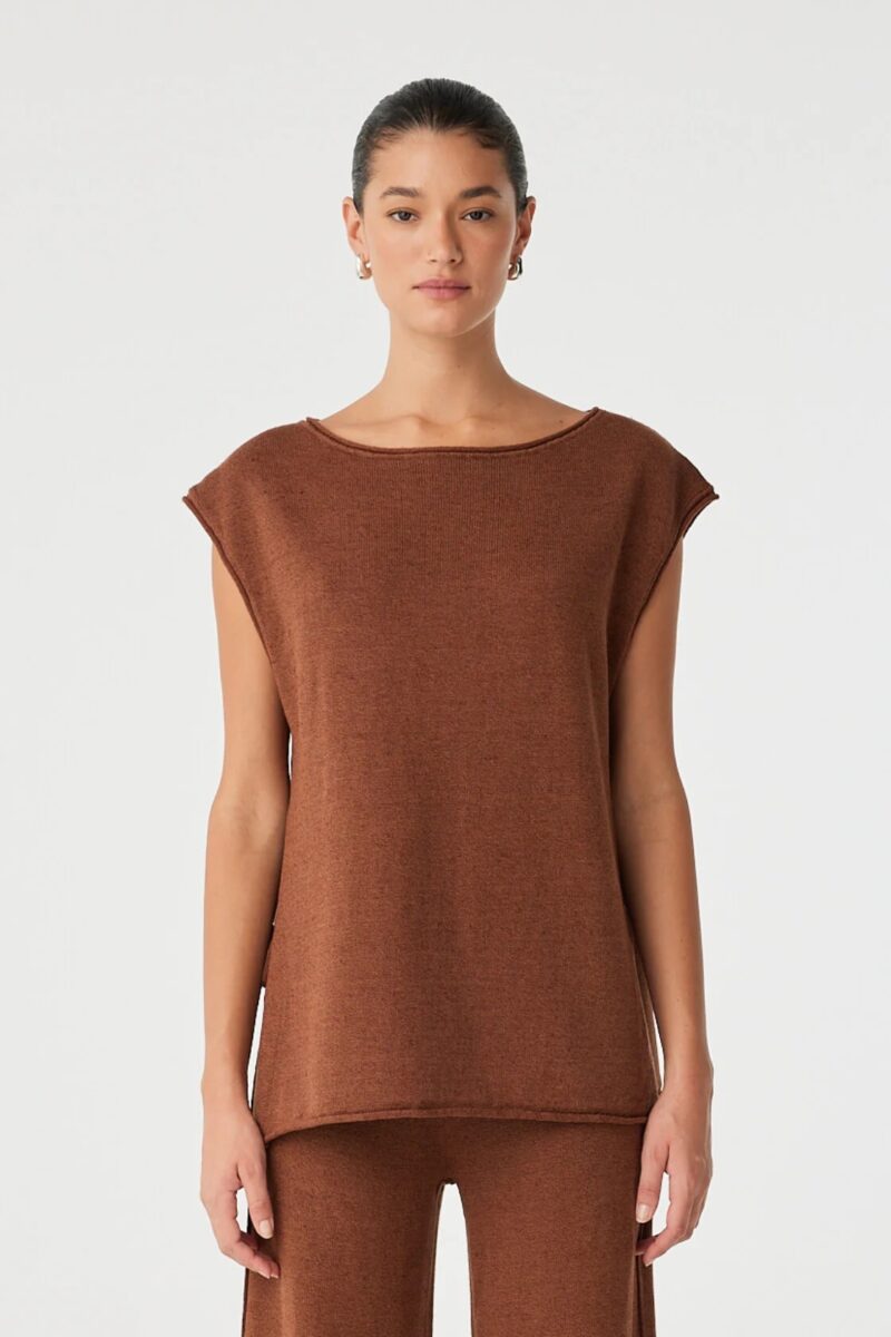 Arcaa Movement Poppy Tie Side Top