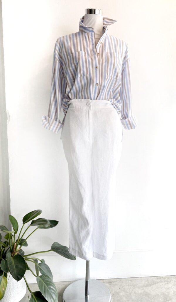 Two T's Classic Linen 7/8 Pant