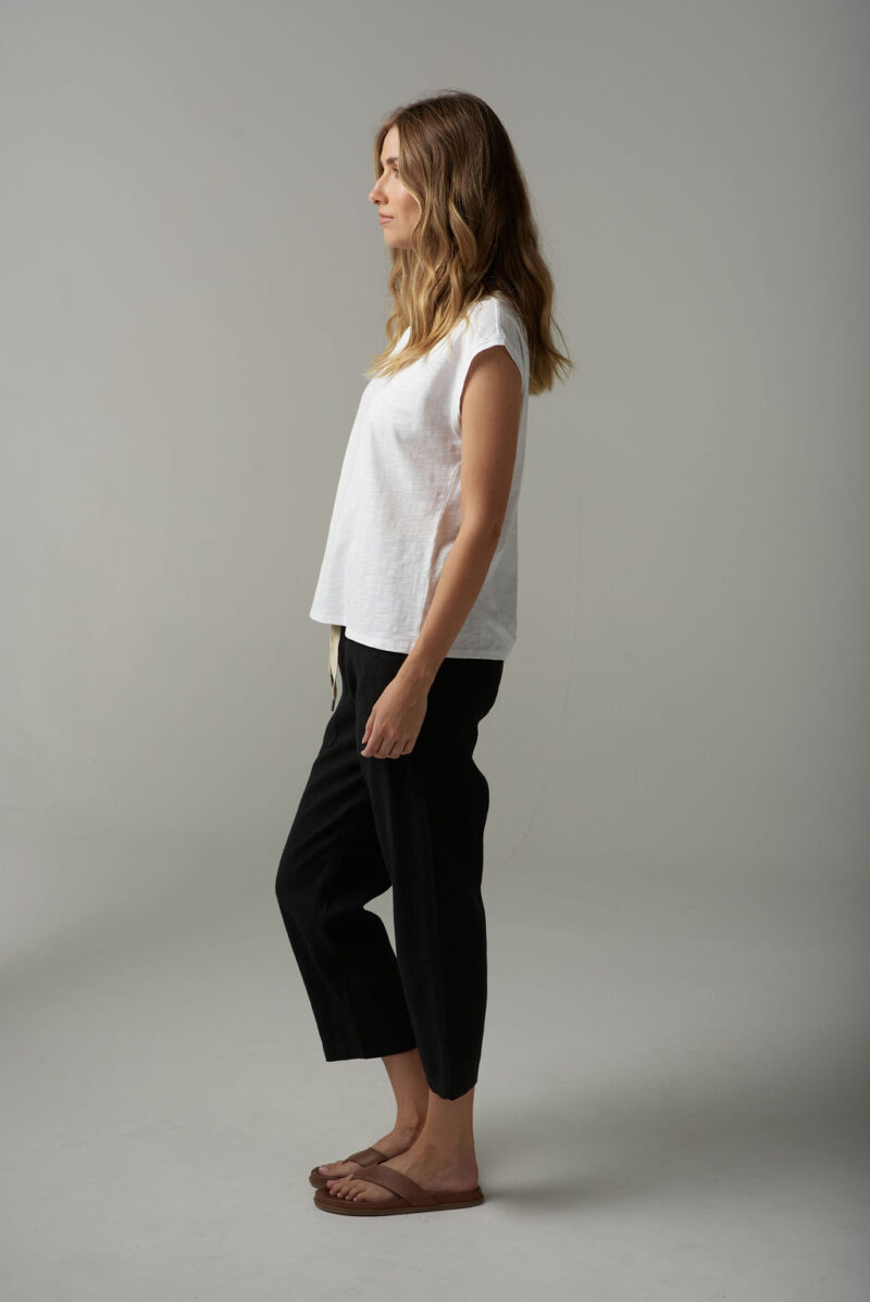 Cloth + Paper + Scissors Linen Pocket Pant - Image 2