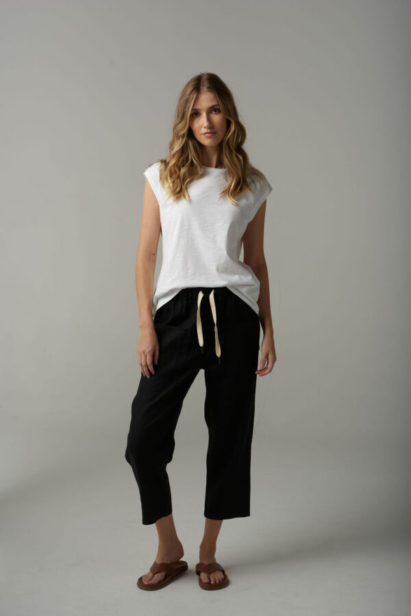 Cloth + Paper + Scissors Linen Pocket Pant