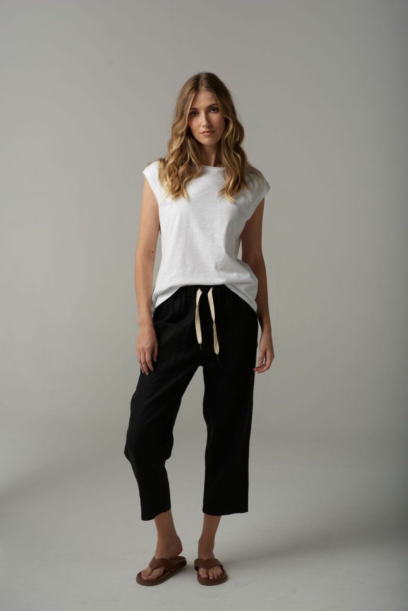 Cloth + Paper + Scissors Linen Pocket Pant