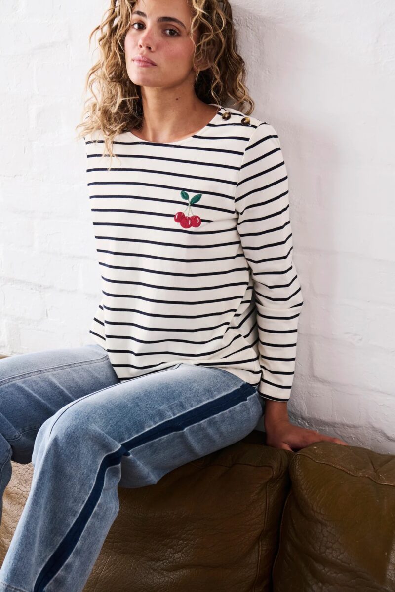 Kireina Erin Top - Cherry