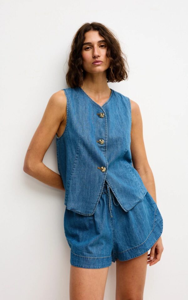 Kinney the Label Demin Camille Vest