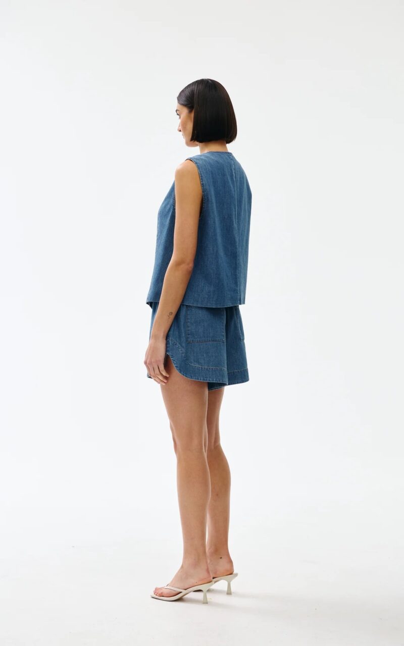 Kinney the Label Demin Camille Vest - Image 2