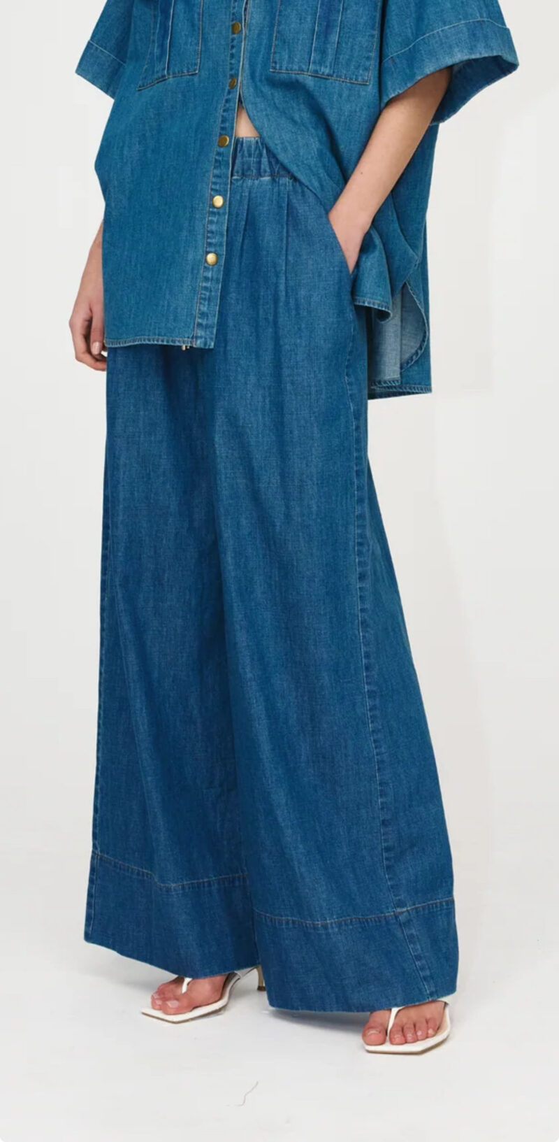 Kinney the Label Demin Hampton Pant - Image 2