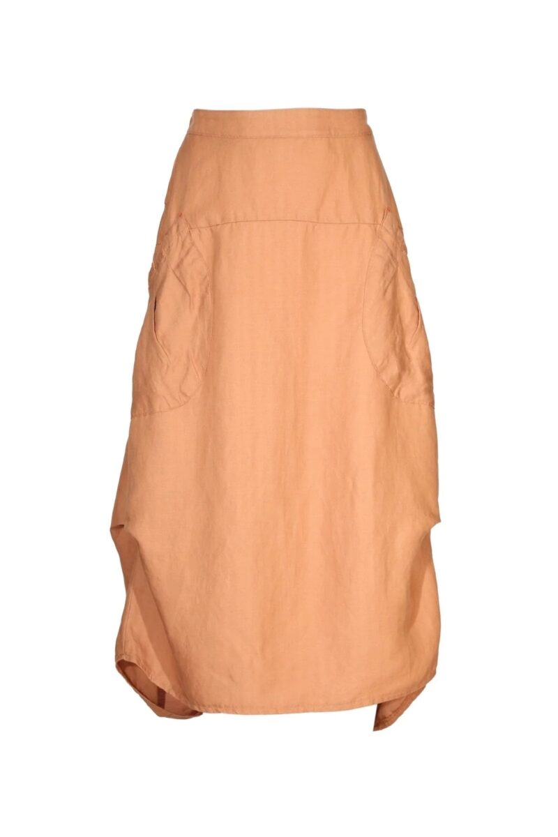 Olga De Polga Milwaukee Solenne Skirt - Caramel - Image 2