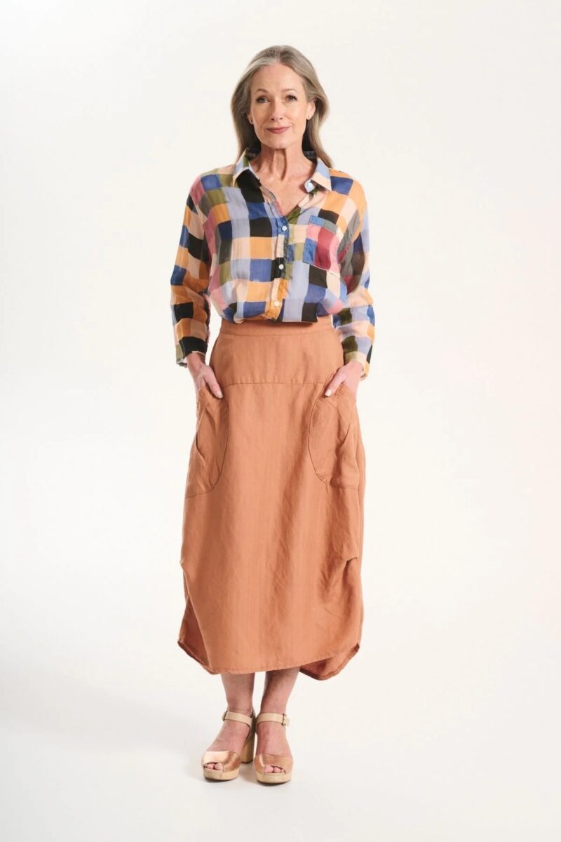 Olga De Polga Milwaukee Solenne Skirt - Caramel