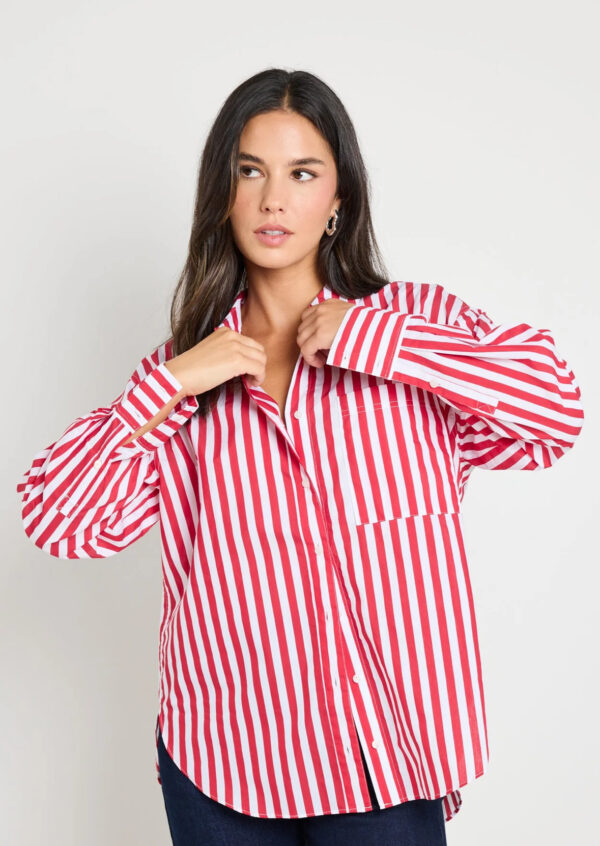 Stories be told You got this Red Striped Shirt