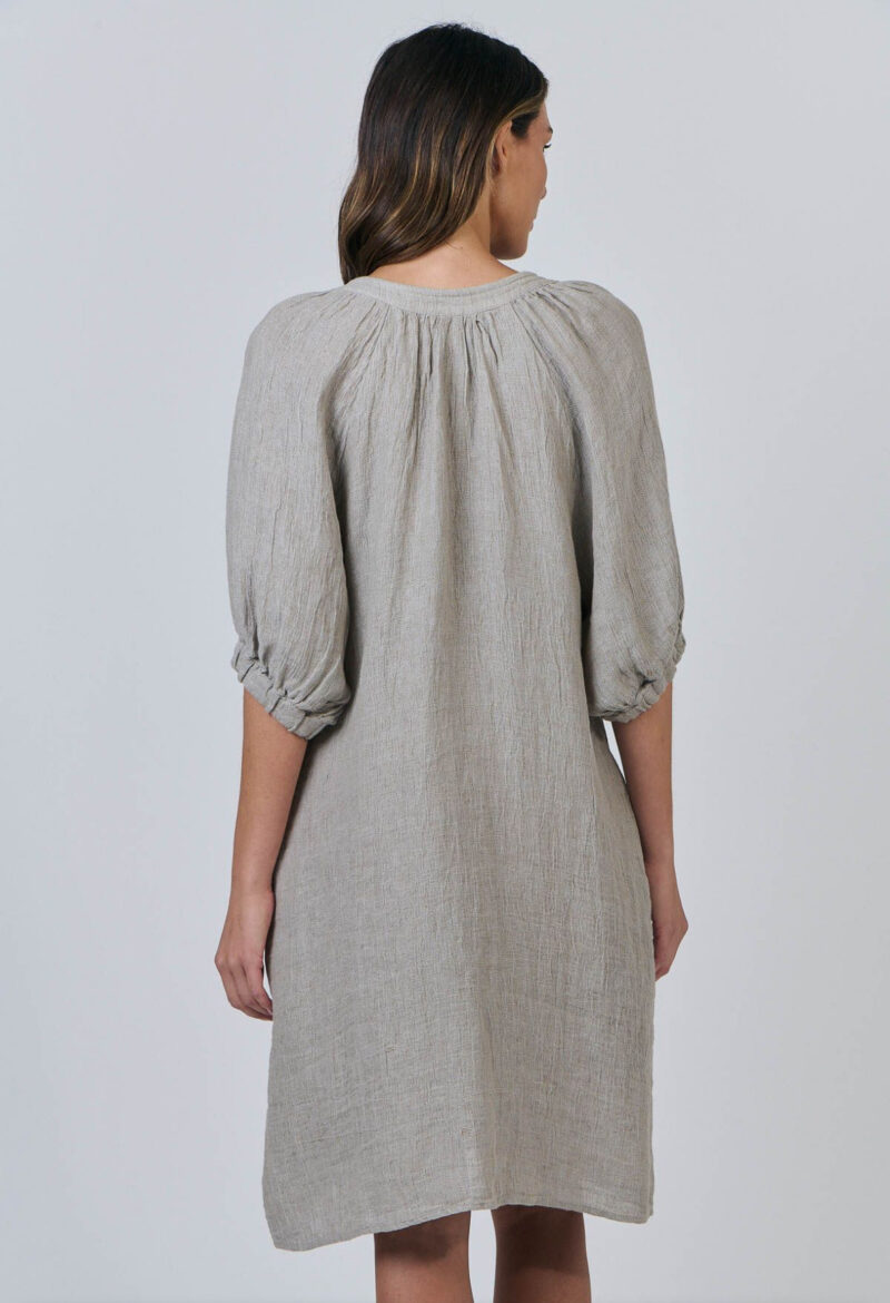 Naturals by O & J Cement Button Up Dress - Image 2
