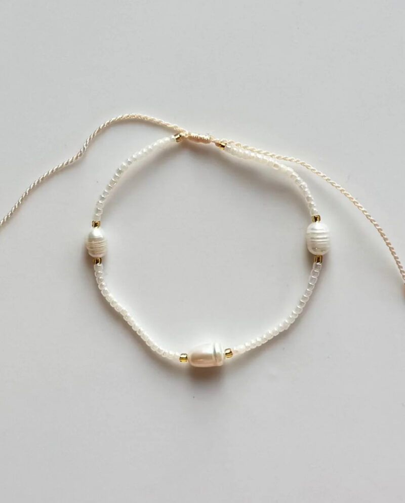 Greenwood designs Pearl seed bracelet - Image 3