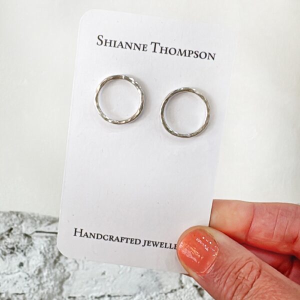 Shianne Thompson Earring - Large Circle Studs