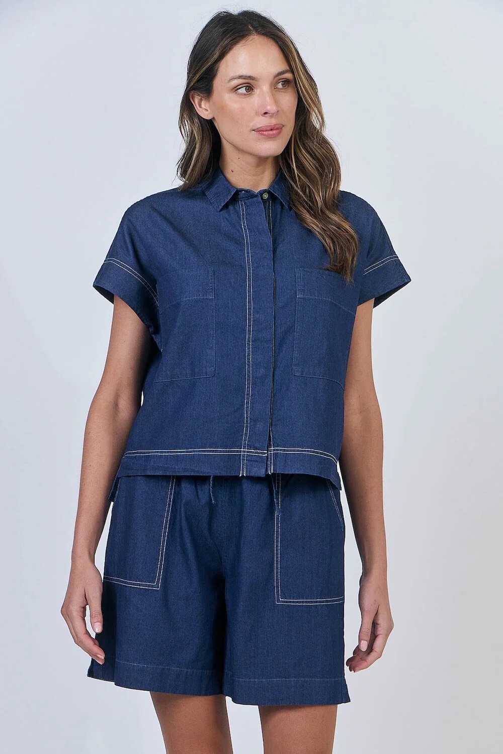 Naturals by O & J Chambray Shirt - Image 2