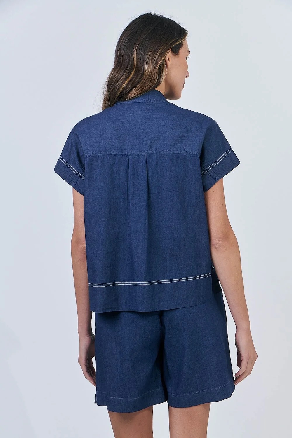 Naturals by O & J Chambray Shirt - Image 4