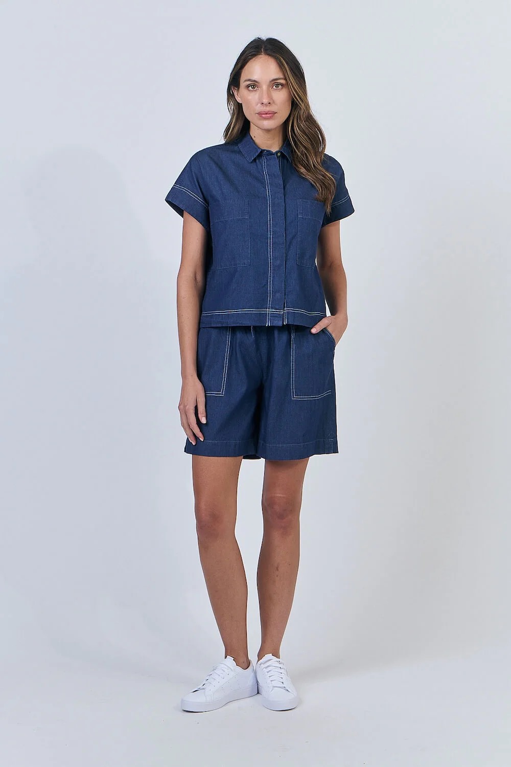 Naturals by O & J Chambray Shirt - Image 3