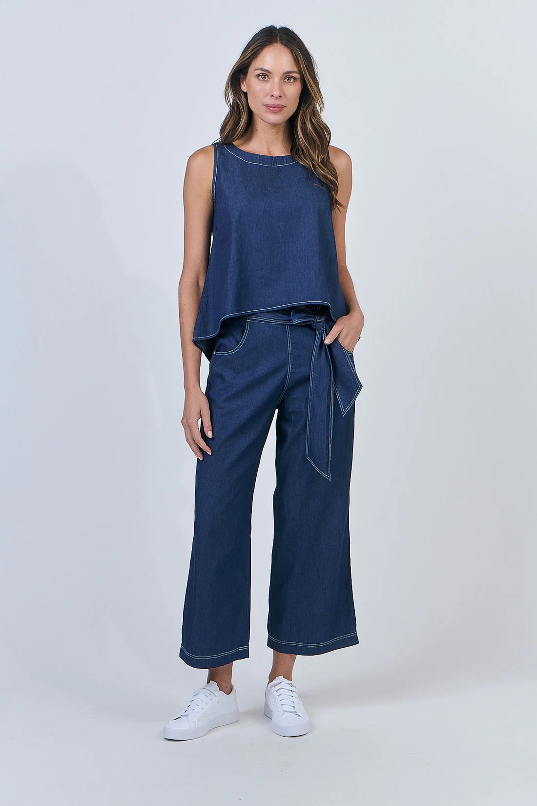 Naturals by O & J Chambray pants - Image 3