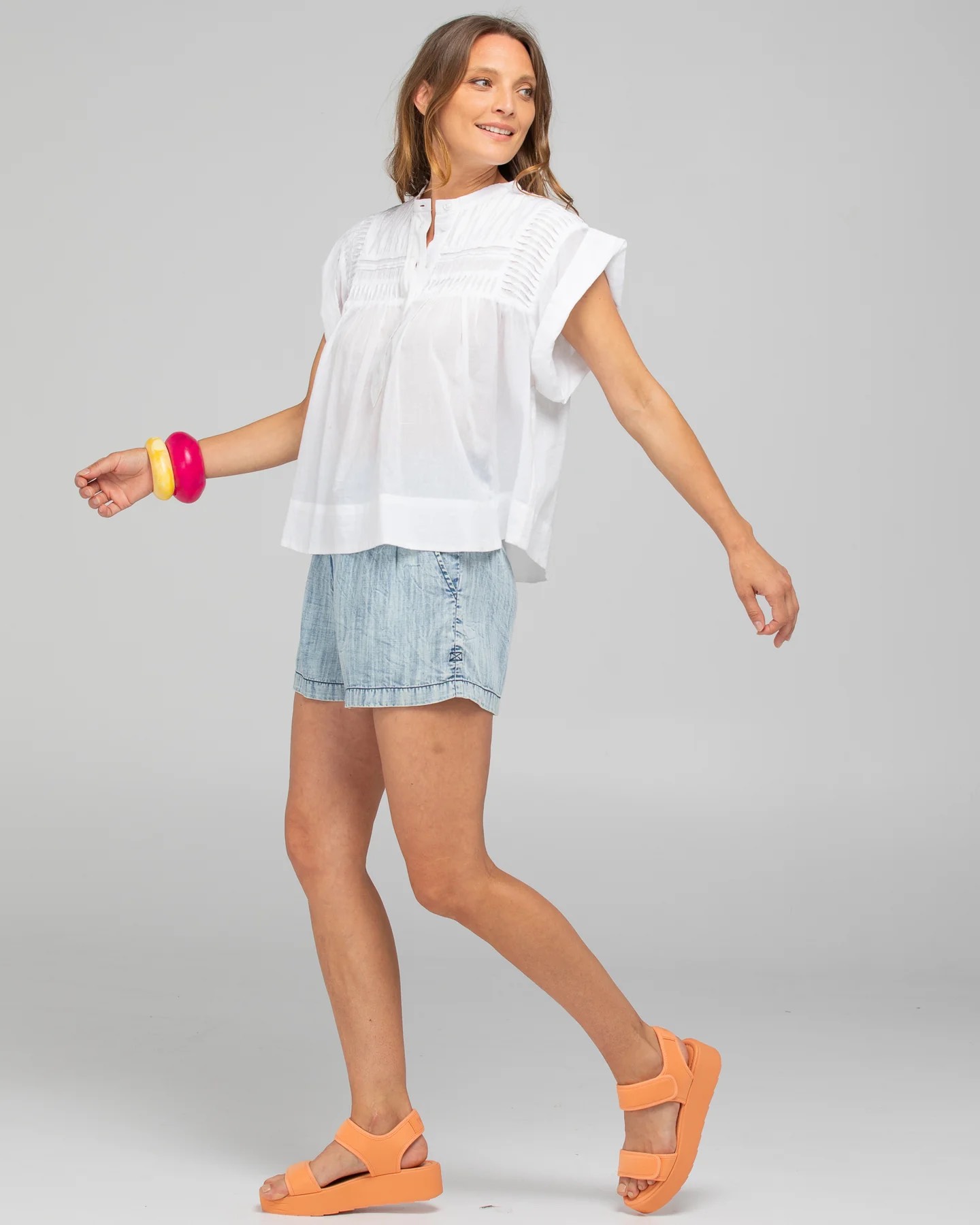 Boom Shankar Danika top white - Image 3