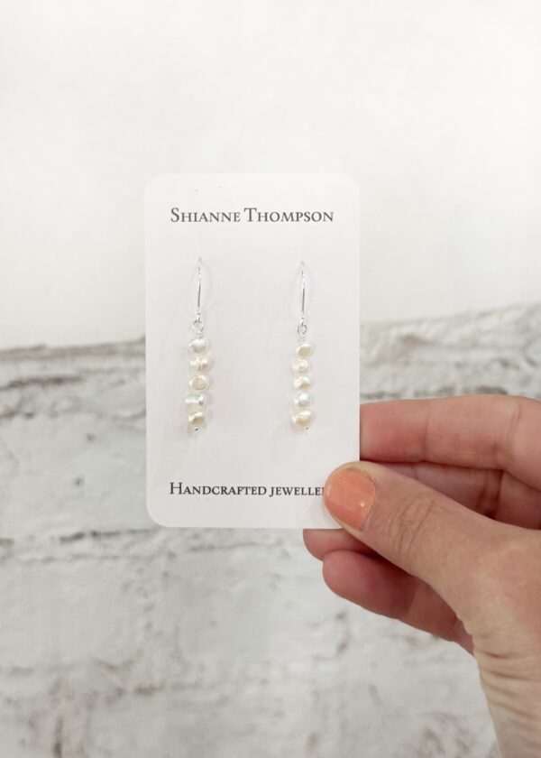 Shianne Thompson Earring - Nugget Pearls