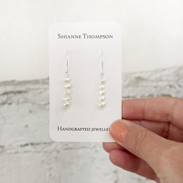 Shianne Thompson Earring - Nugget Pearls