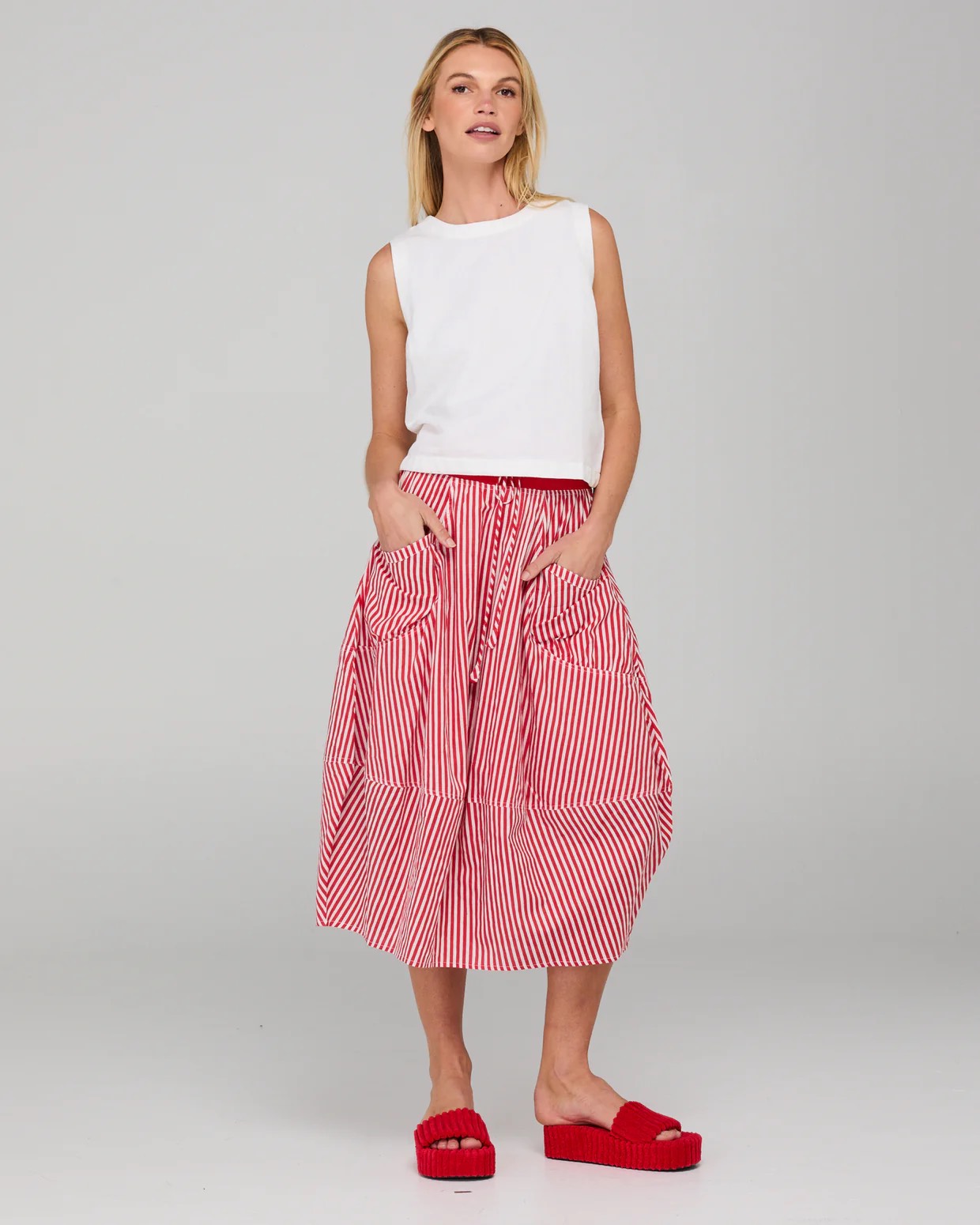 Boom Shankar Guru Skirt - Emila stripe