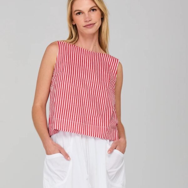 Boom Shankar  Emila Top -  stripe