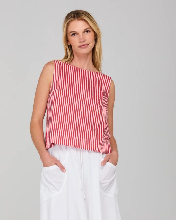 Boom Shankar Emila Top -  stripe