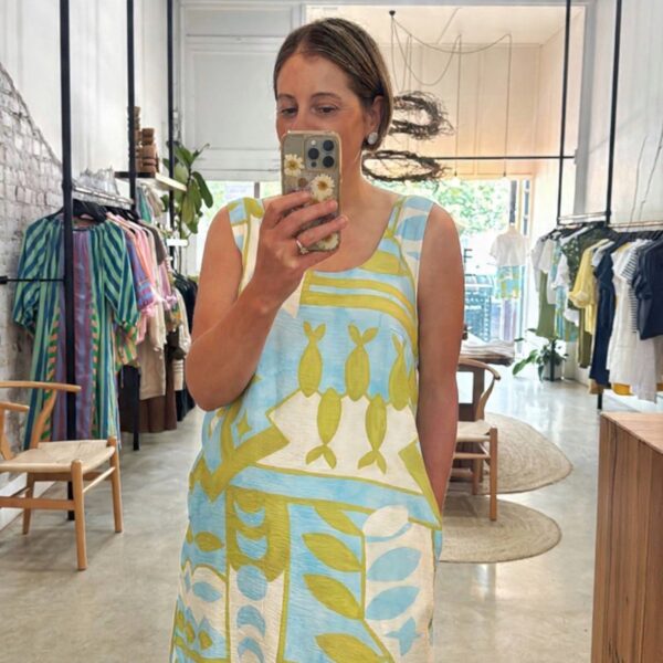 Little Lies Fish Print Dress