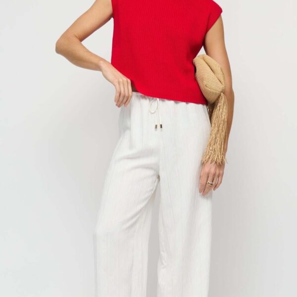 Staple the Label Bianca Pant Off White/Beige