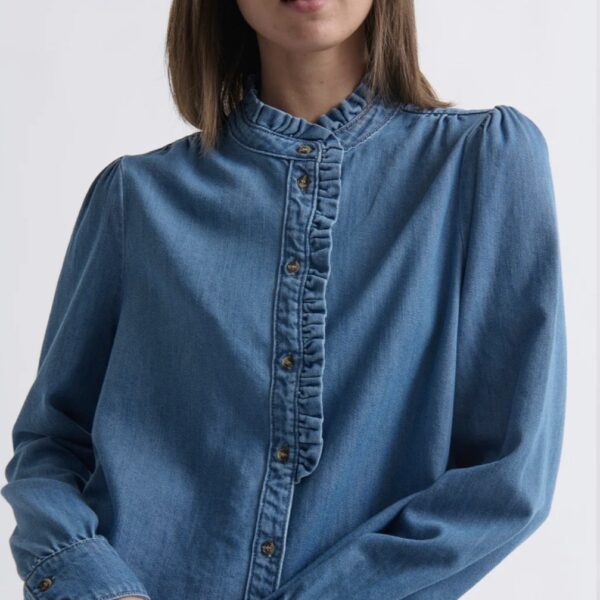 Kireina Yolanda Shirt  - Hermosa Blue