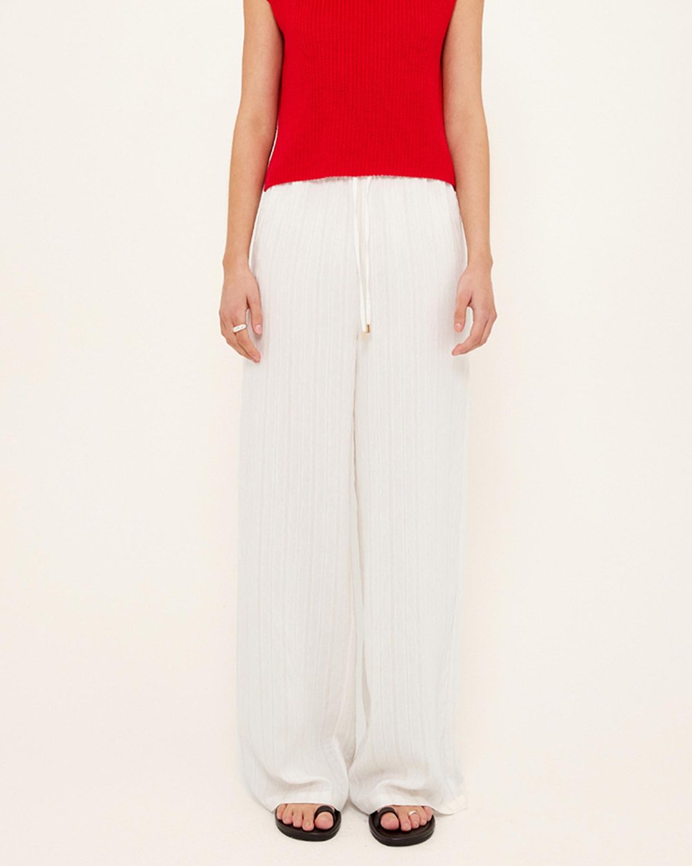 Staple the Label Bianca Pant Off White/Beige - Image 4