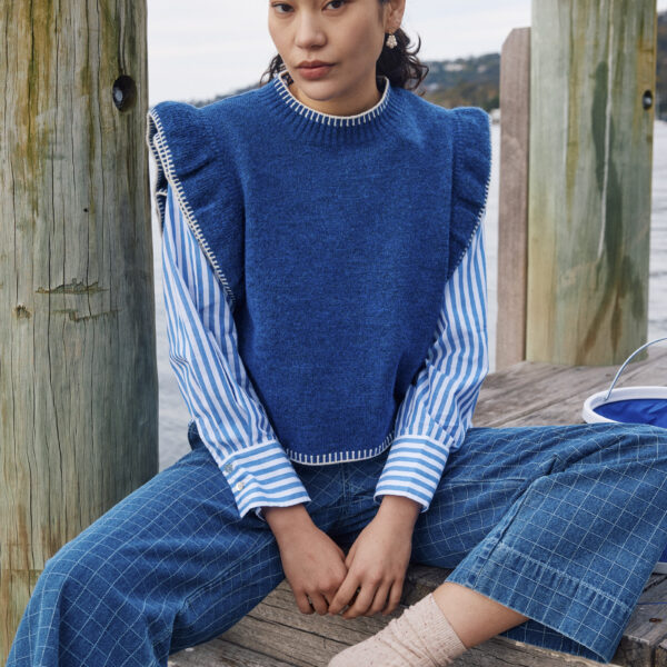 Isle of Mine Athena Frill Knit