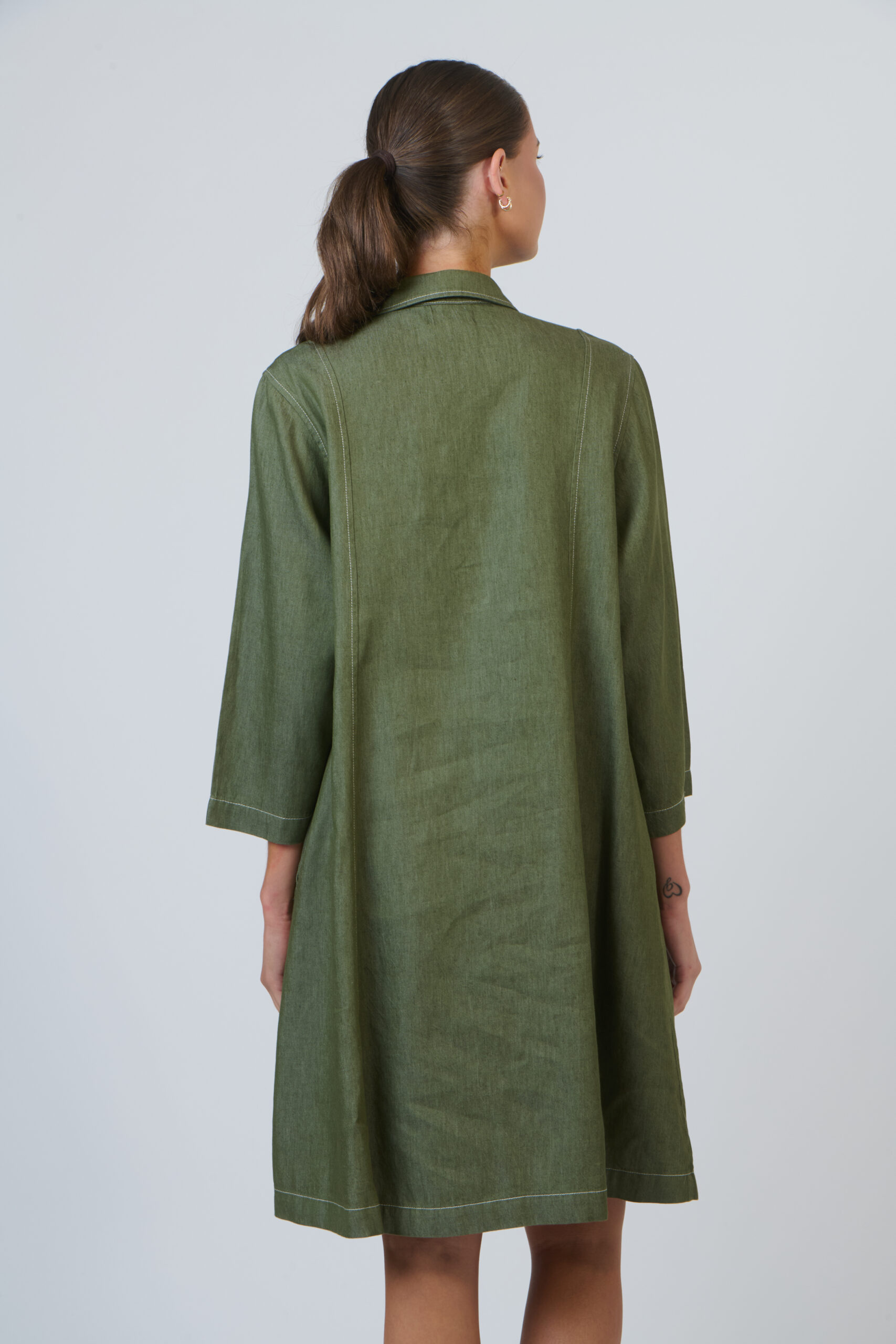 Naturals by O & J Bayleaf Shirtdress - Image 3