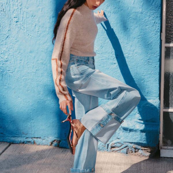 Rowie Lana Knit Jumper - Fawn