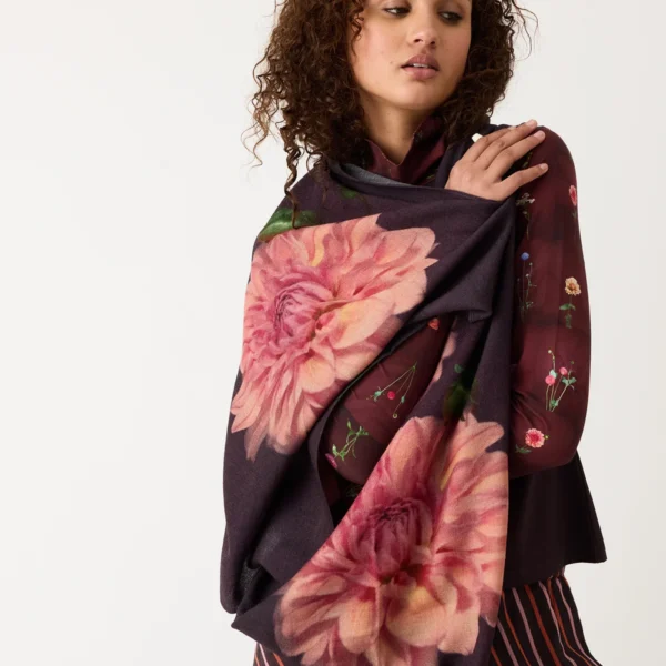 Nancybird Dahlia Wool Scarf