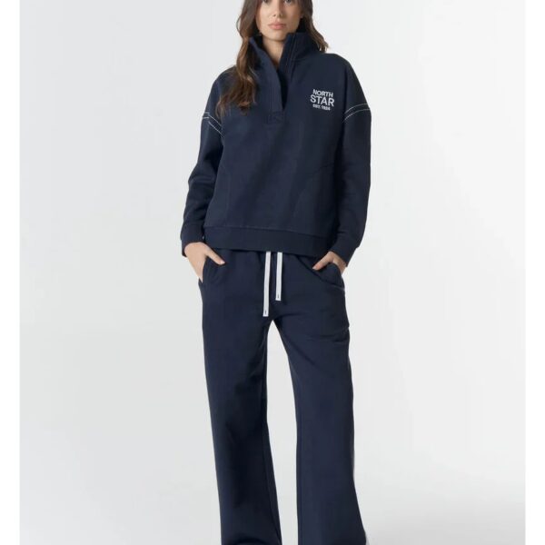 Cloth + paper + scissors North Star 1/2 zip Fleece Jumper