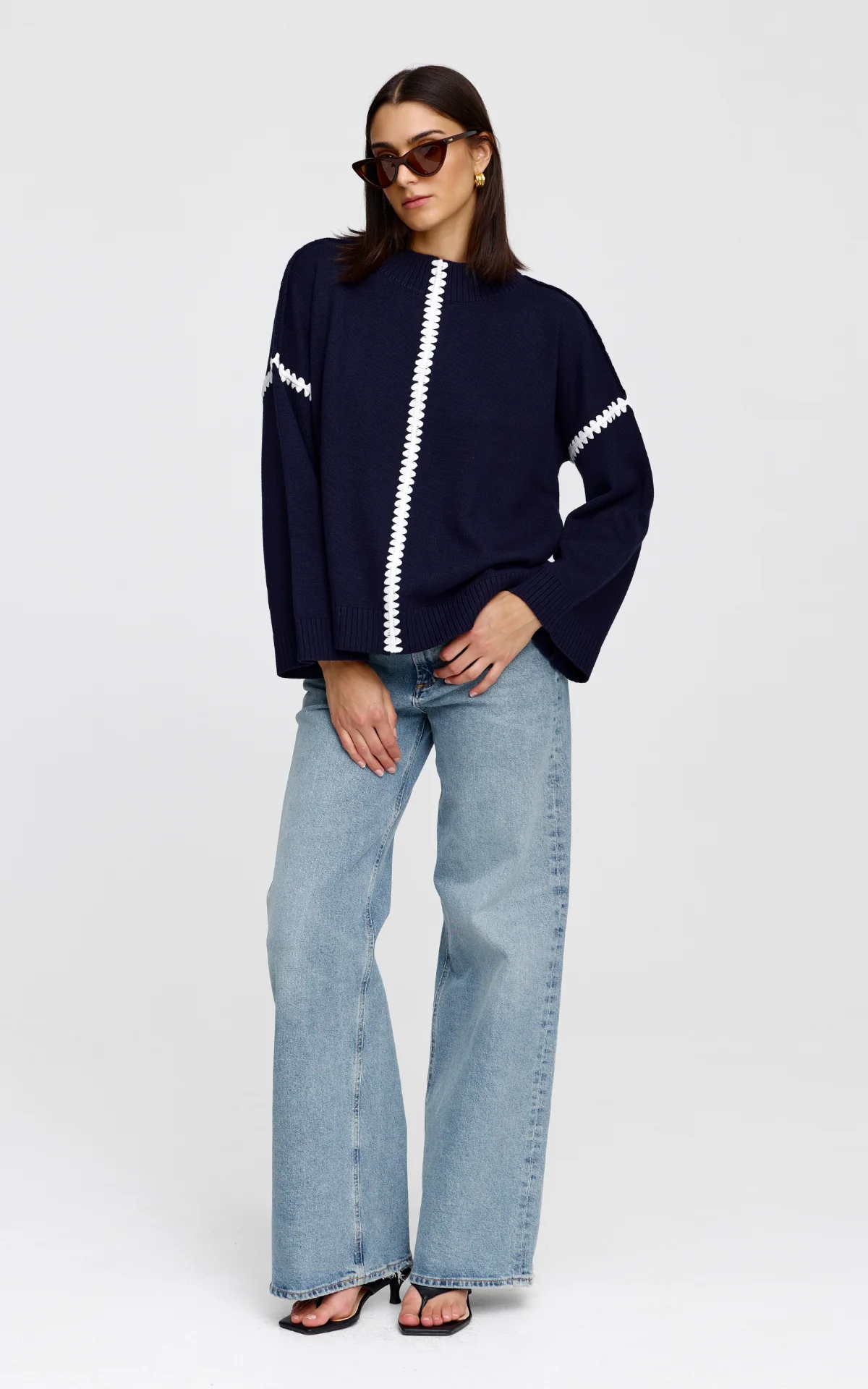 Kinney the Label Lottie Knit - Midnight - Image 3