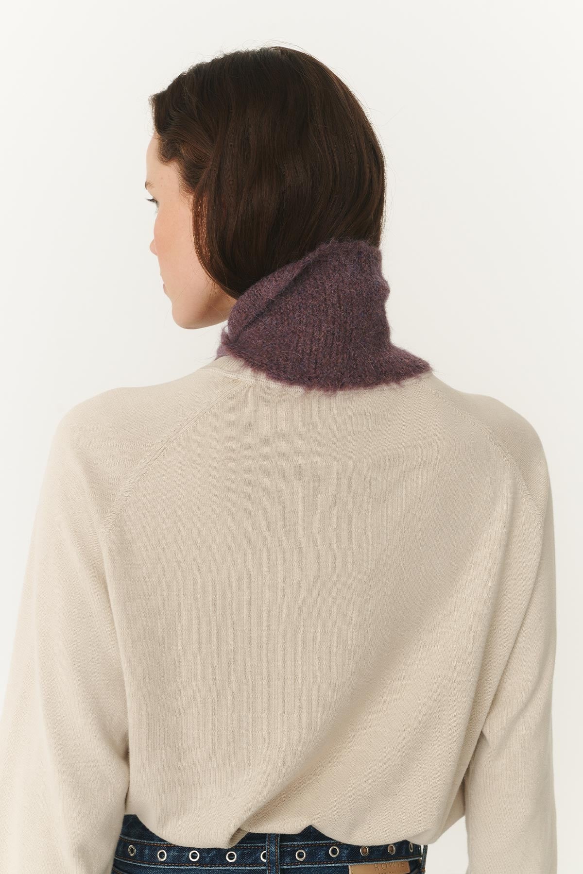 Rowie Noa Knit Neckerchief Scarf - Image 2