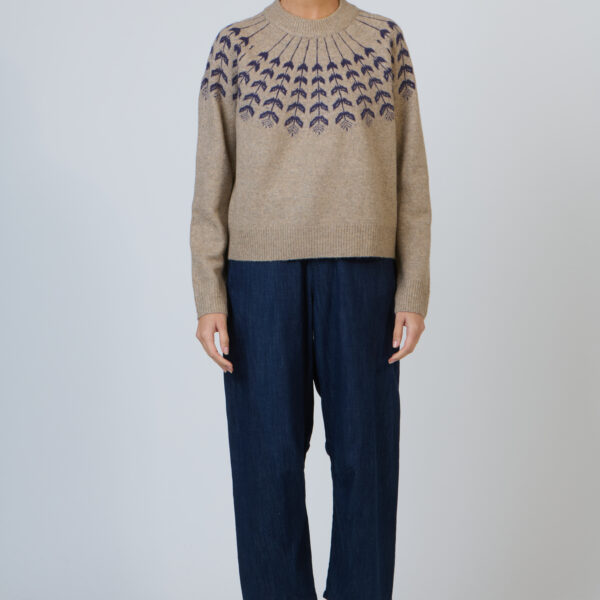 Olive et Julie Highlands Jumper - Mousse