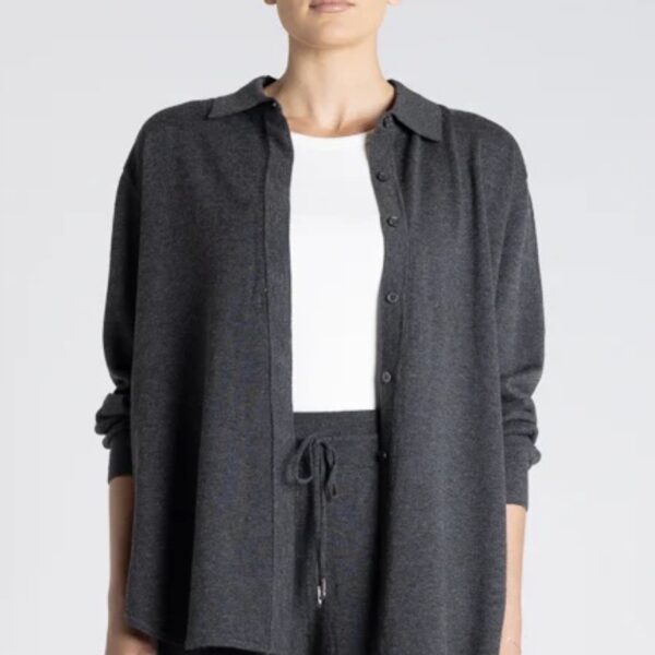 Two T's V Neck Merino Knit Shirt