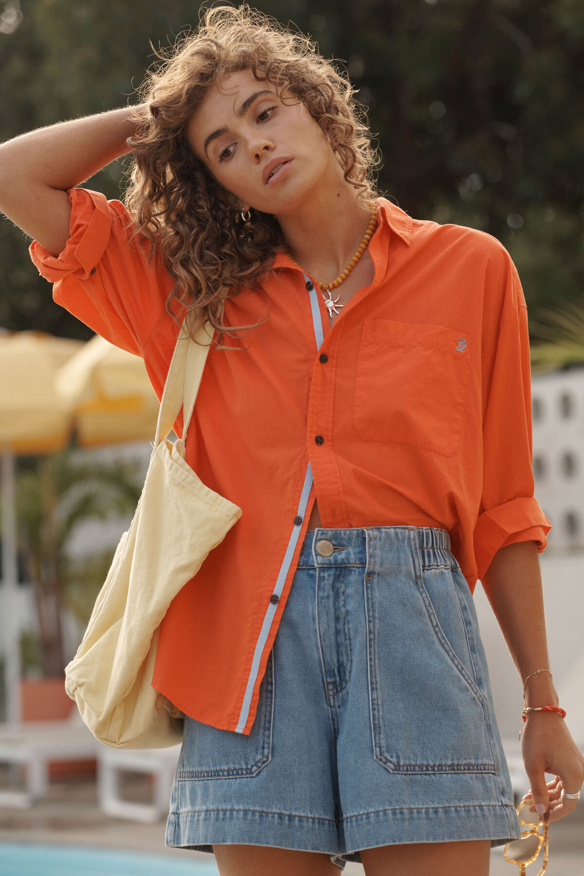 Peta Oversized Vacay Shirt