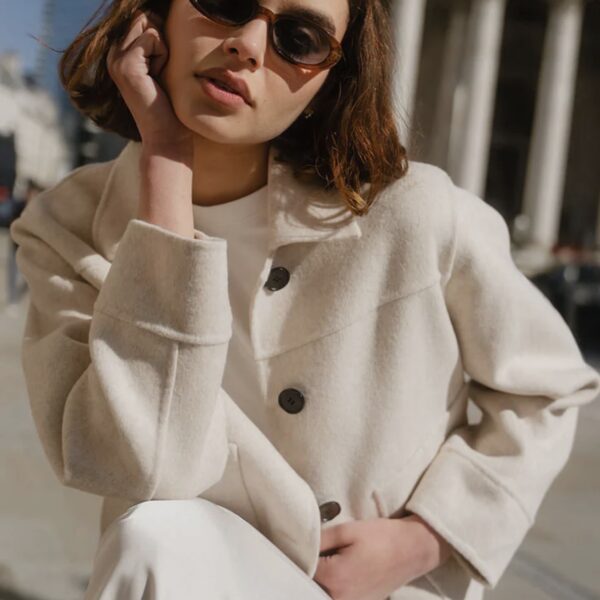Ranger Oat Marle Wool Blend Soft Jacket