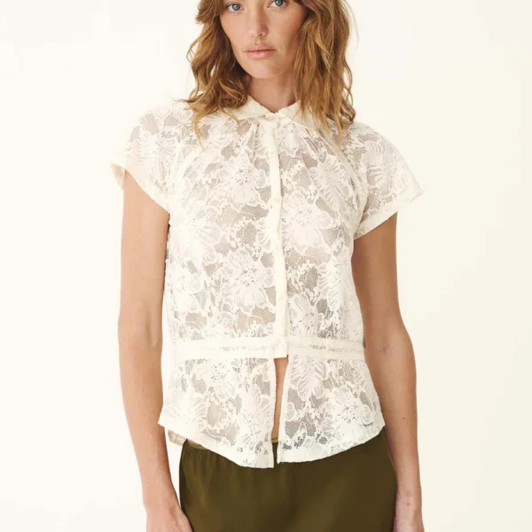 Rowie Allie Peplum Blouse