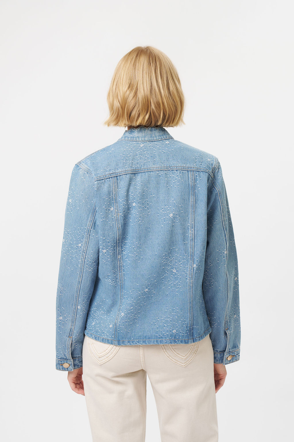 Kireina Bonnie Floral Blue Jacket - Image 4